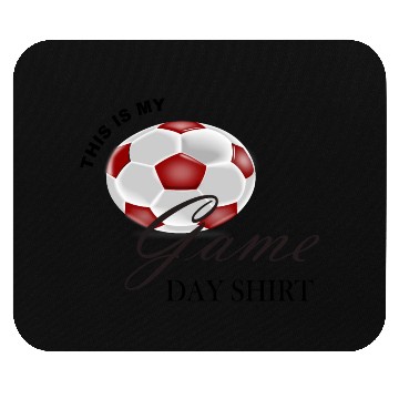 Discover Let's Play Football Mouse Pads