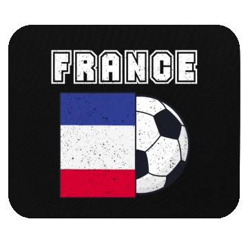Discover France Soccer Team Flag Gift Mouse Pads