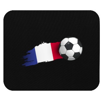 Discover France Soccer Ball Gift Mouse Pads