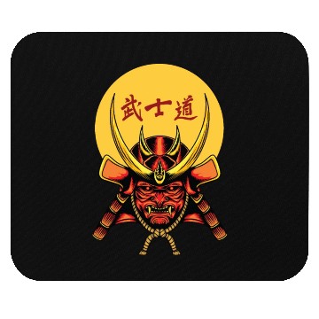 Discover Samurai Mask Mouse Pads