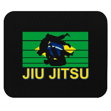 Discover BJJ Gi Brazilian Jiu Jitsu Martial Arts Mouse Pads