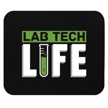 Discover Lab Tech Life Laboratory Technician Science Mouse Pads