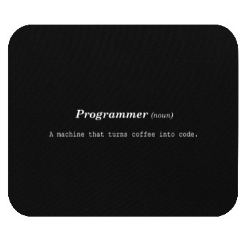Discover Funny Programmer Coffee Mouse Pads