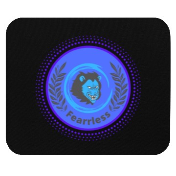 Discover Fearless Lion Mouse Pads
