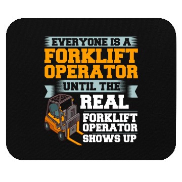 Discover Forklift Operator Driver Lift Truck Training Mouse Pads