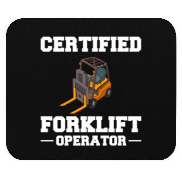 Discover Forklift Operator Driver Lift Truck Training Mouse Pads