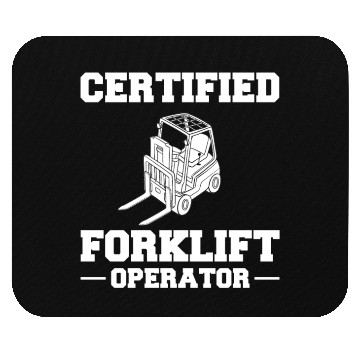 Discover Forklift Operator Driver Lift Truck Training Mouse Pads