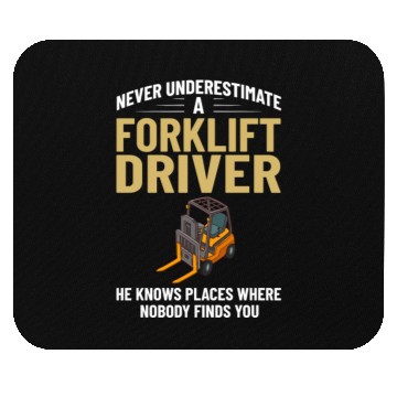 Discover Forklift Operator Driver Lift Truck Training Mouse Pads