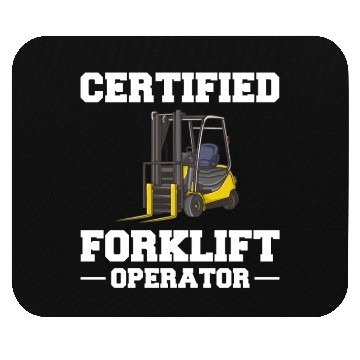 Discover Forklift Operator Driver Lift Truck Training Mouse Pads