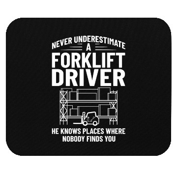 Discover Forklift Operator Driver Lift Truck Training Mouse Pads