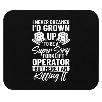 Discover Forklift Operator Driver Lift Truck Training Mouse Pads