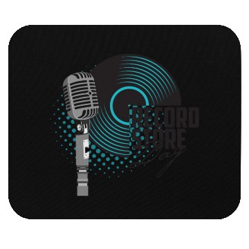 Discover guitar and a microphone for the concert Mouse Pads