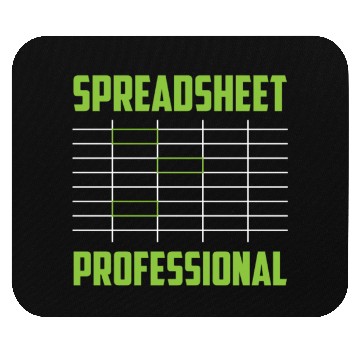 Discover Spreadsheet Professional Accounting Work Table Mouse Pads