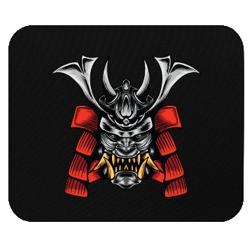 Discover Anime Samurai Mask Mouse Pads