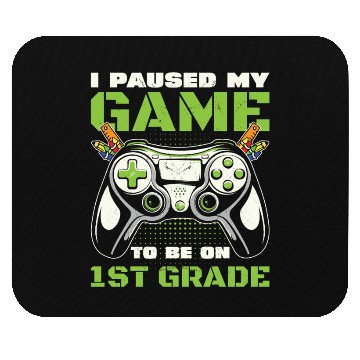 Discover First Grader Awesome Back To School Gamer Lovers Mouse Pads
