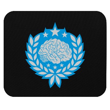 Discover laurel wreath brain stars Mouse Pads