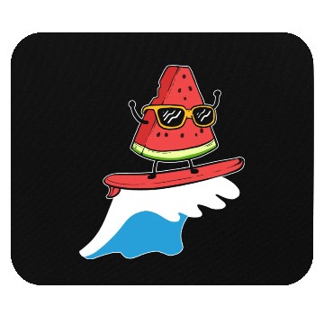 Discover Watermelon Surfing Windsurfer Gift Mouse Pads