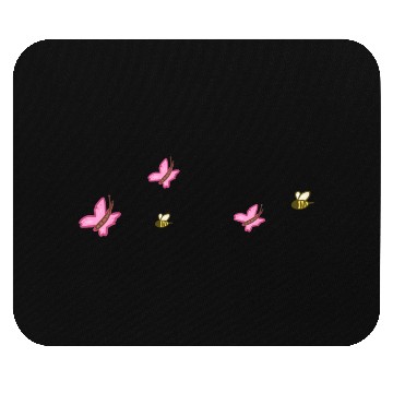 Discover symbols shapes nature butterfly bee animals Mouse Pads