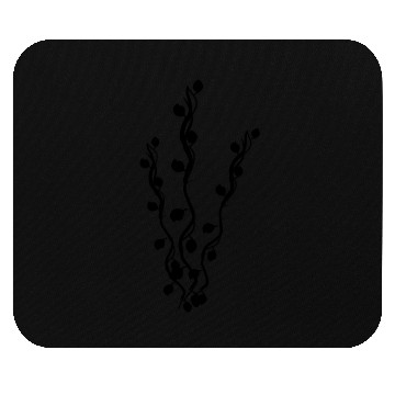 Discover Plant icon nature branches leaves Mouse Pads