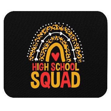 Discover Back To School Leopard High School Squad Mouse Pads