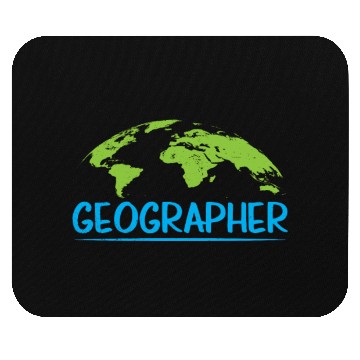 Discover Geographer Geographic Teacher Geography Student Mouse Pads