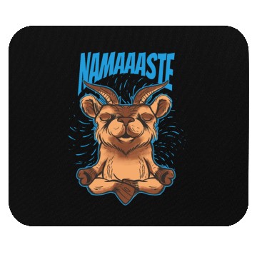 Discover Goat Making Yoga Mouse Pads