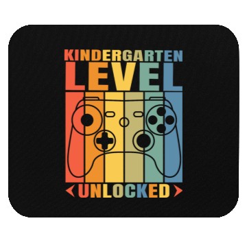 Discover Back to School Kindergarten Level Unlocked Gamer Mouse Pads