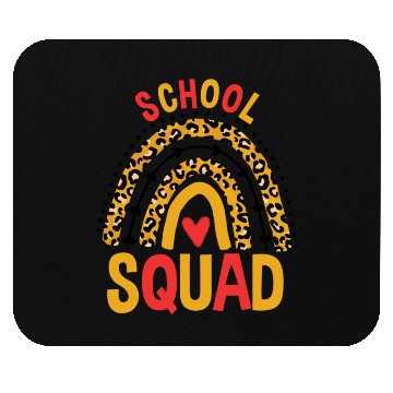 Discover Back To School Leopard School Squad Mouse Pads