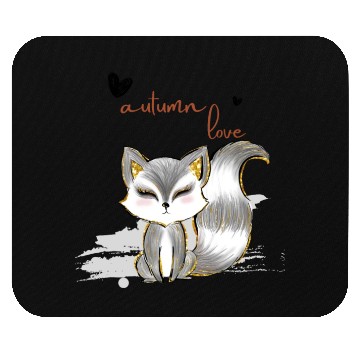 Discover Leaf Autumn Tree Orange Fall Leaves Season Mouse Pads