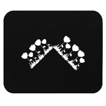 Discover flowers symbol plants roses flower triangle Mouse Pads