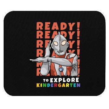Discover Ready to explore kindergarten Mouse Pads