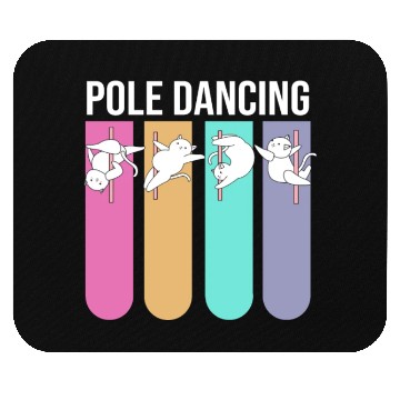 Discover Cute Pole Dancing For Women Pole Dancing Cat Mouse Pads