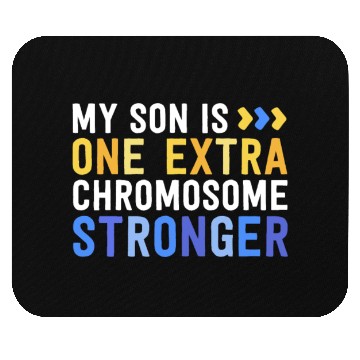 Discover Family Down Syndrome Awareness My Son One Extra Mouse Pads