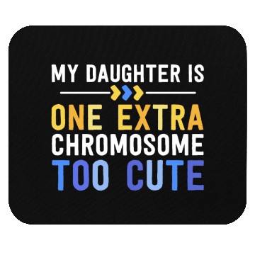 Discover Family Down Syndrome Awareness for Dad Mom Extra Mouse Pads