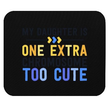 Discover Family Down Syndrome Awareness for Dad Mom Extra Mouse Pads