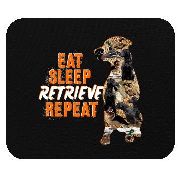 Discover Labrador Retriever Duck Hunting Design Mouse Pads