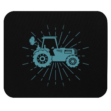 Discover Farmer Tractor Tractor Design Mouse Pads