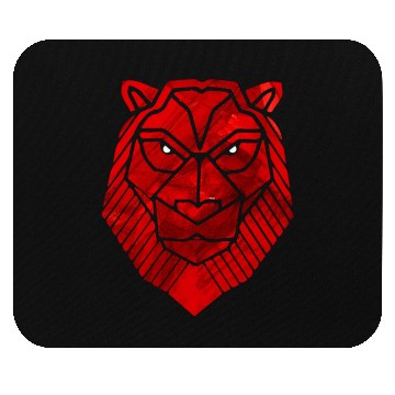 Discover Lion Face Mouse Pads