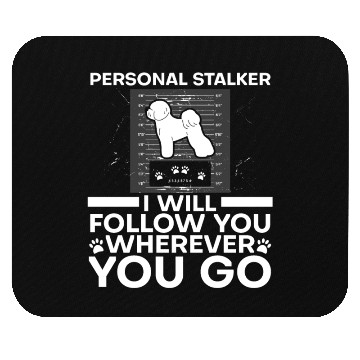 Discover Bichon Frise Dog Lover Dog Breeder Puppy Paw Love Mouse Pads