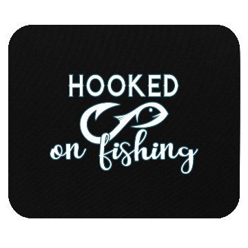 Discover Hooked on fishing Mouse Pads