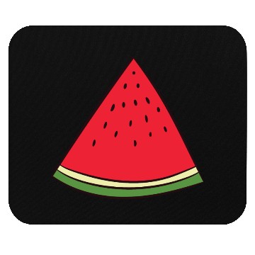 Discover Watermelon - slice, piece, quarter, triangle Mouse Pads