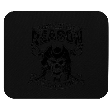 Discover I might be the reason the rum is gone - alcoholic Mouse Pads