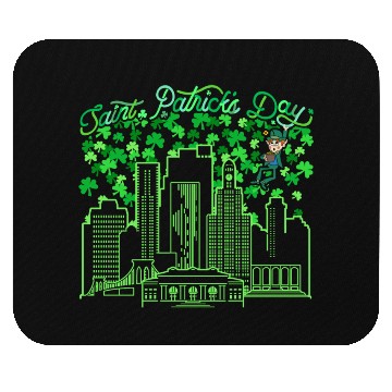 Discover Saint Patricks Day Brooklyn Mouse Pads