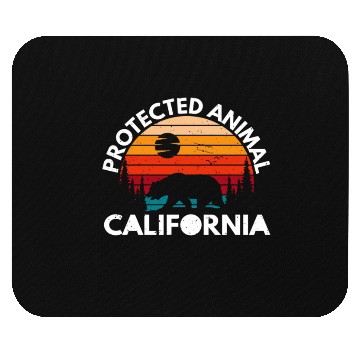 Discover California Bear Retro Mouse Pads