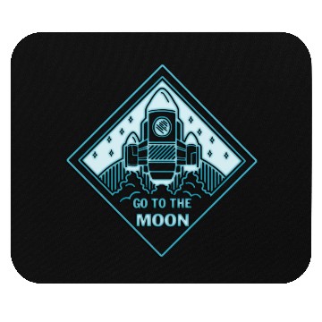 Discover Go to the moon Mouse Pads