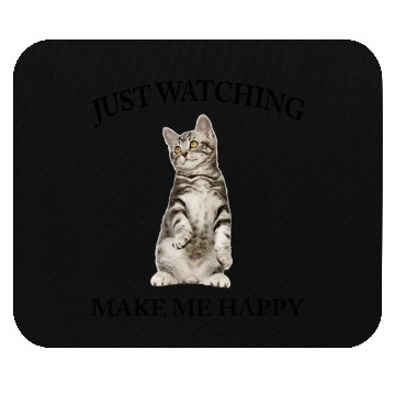 Discover cat lovers make me happy Mouse Pads