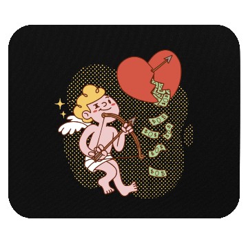 Discover Funny cupid Mouse Pads