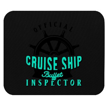 Discover Funny Cruise Ship Buffet Inspector Partners Mouse Pads