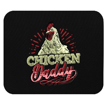 Discover Chicken Daddy Chicken Dad Farmer Poultry Farmer Mouse Pads