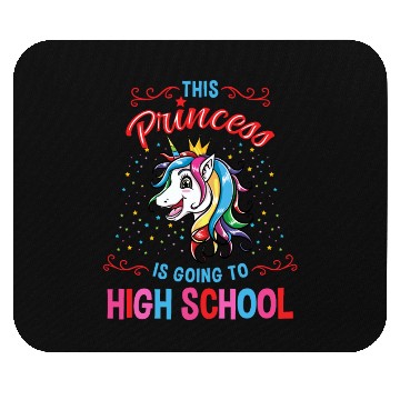 Discover This Princess Is Going To High School Girl Mouse Pads
